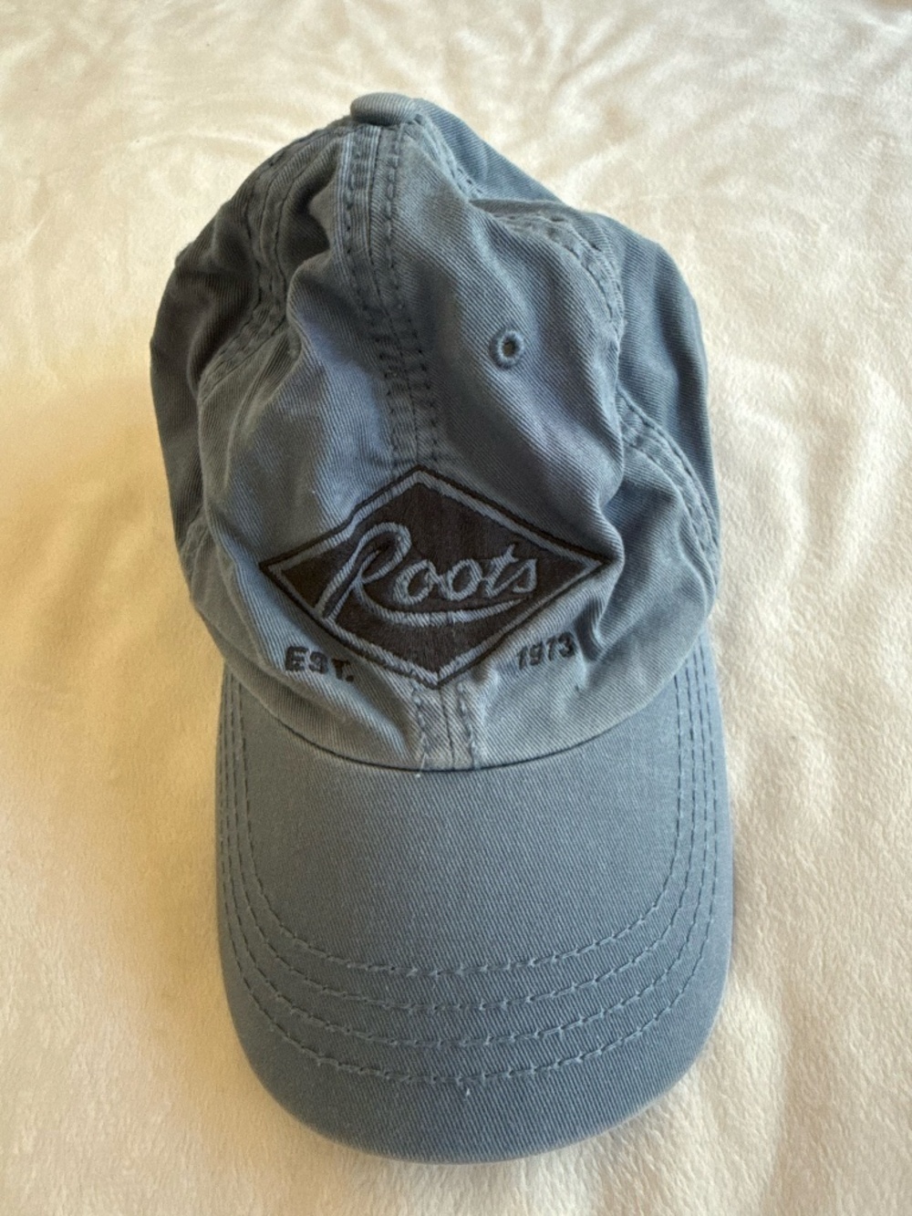 Roots Blue Baseball Cap Hat (red color also avail) Embroidered Logo | One Size